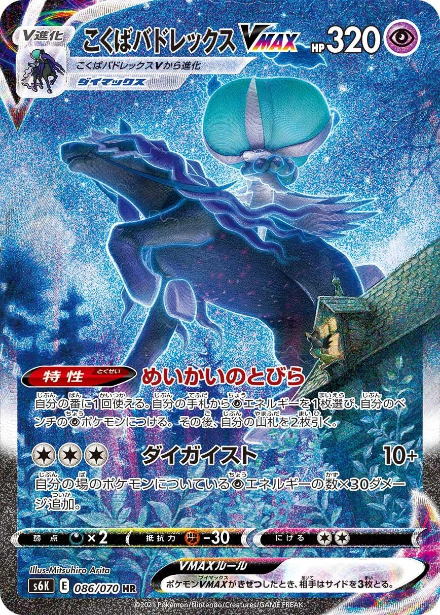 Shadow Rider Calyrex VMAX — Jet-Black Spirit