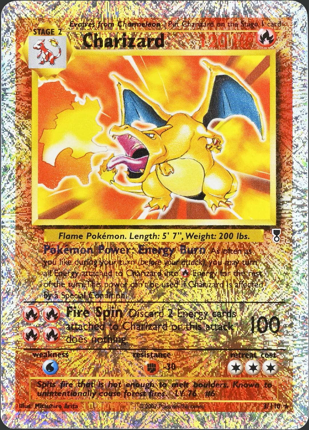 Charizard [Reverse Holo] — Legendary Collection