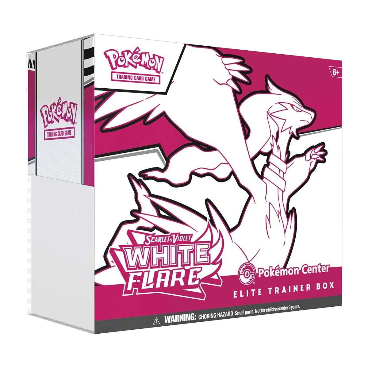 White Flare Pokemon Center Elite Trainer Box