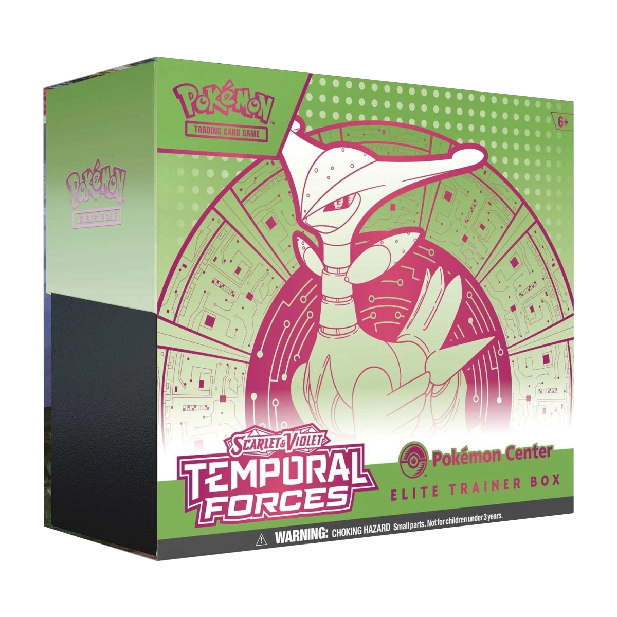 Temporal Forces Pokemon Center Elite Trainer Box [Iron-Leaves]