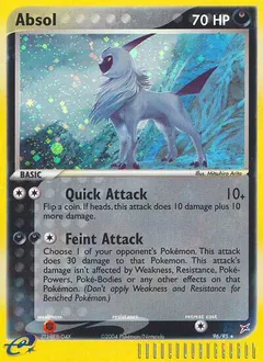 absol pokemon card value 2023 ex 135/197 Double Rare - Obsidian Flames Darkness / 210 / Basic Attack 1 Absol 036/062