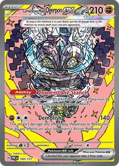 ogerpon pokemon card price Teal Mask Ex (211/167) 221/167 / Hyper Rare Card Type / HP / Stage Ogerpon Value & Price Guide