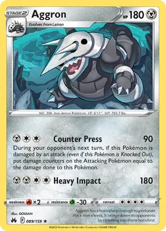 aggron vmax pokemon card value Amazon.com: Pokemon Aggron V & Vmax 097/172 Brilliant Stars