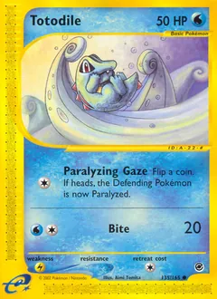 totodile pokemon card value Totodile - Neo Destiny