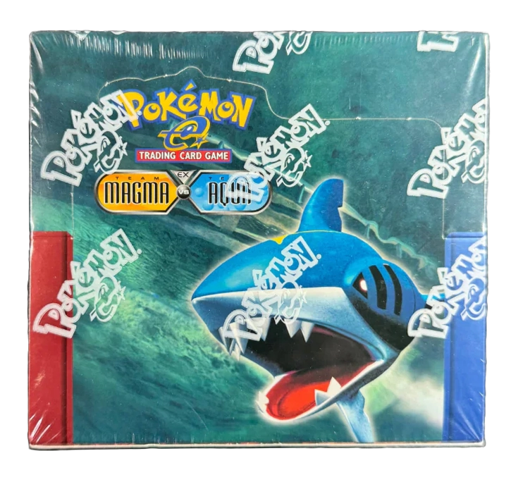 Team Magma vs Team Aqua Booster Box