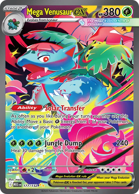 Mega Venusaur ex — Mega Evolution