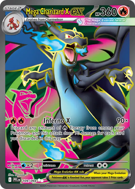 mega charizard pokemon card pack Shop Chinese Exclusive Mega Charizard X EX Sealed Promo Pack – TCGHOBBY main image 1