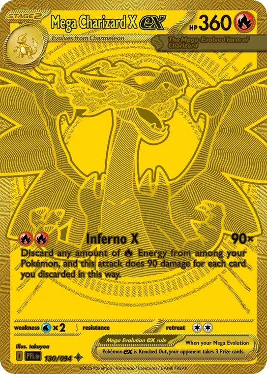 charizard mega pokemon card Card Mega Charizard X ex MUR Pokmon M2 116/080