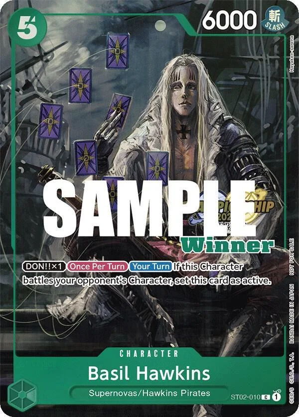 Basil Hawkins [Championship 2023 Winner] — Starter Deck 2: Worst Generation