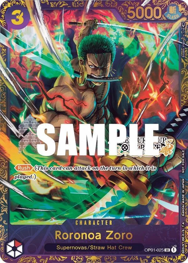 Roronoa Zoro [Top 8] — Promo