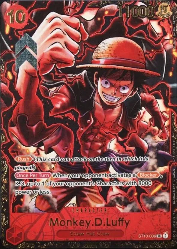 Monkey.D.Luffy [Top 8] — Ultra Deck: The Three Captains