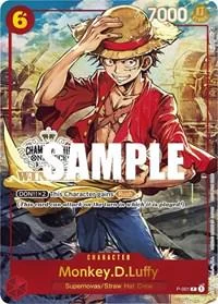 Monkey.D.Luffy [Store Championship Trophy Card] — Promo