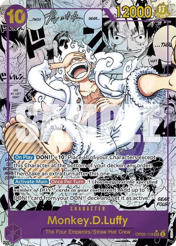 Monkey.D.Luffy [Manga PRB01] — Premium Booster