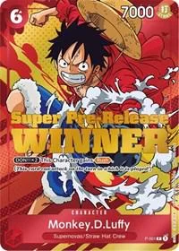Monkey.D.Luffy [Super Pre-Release Winner] — Promo