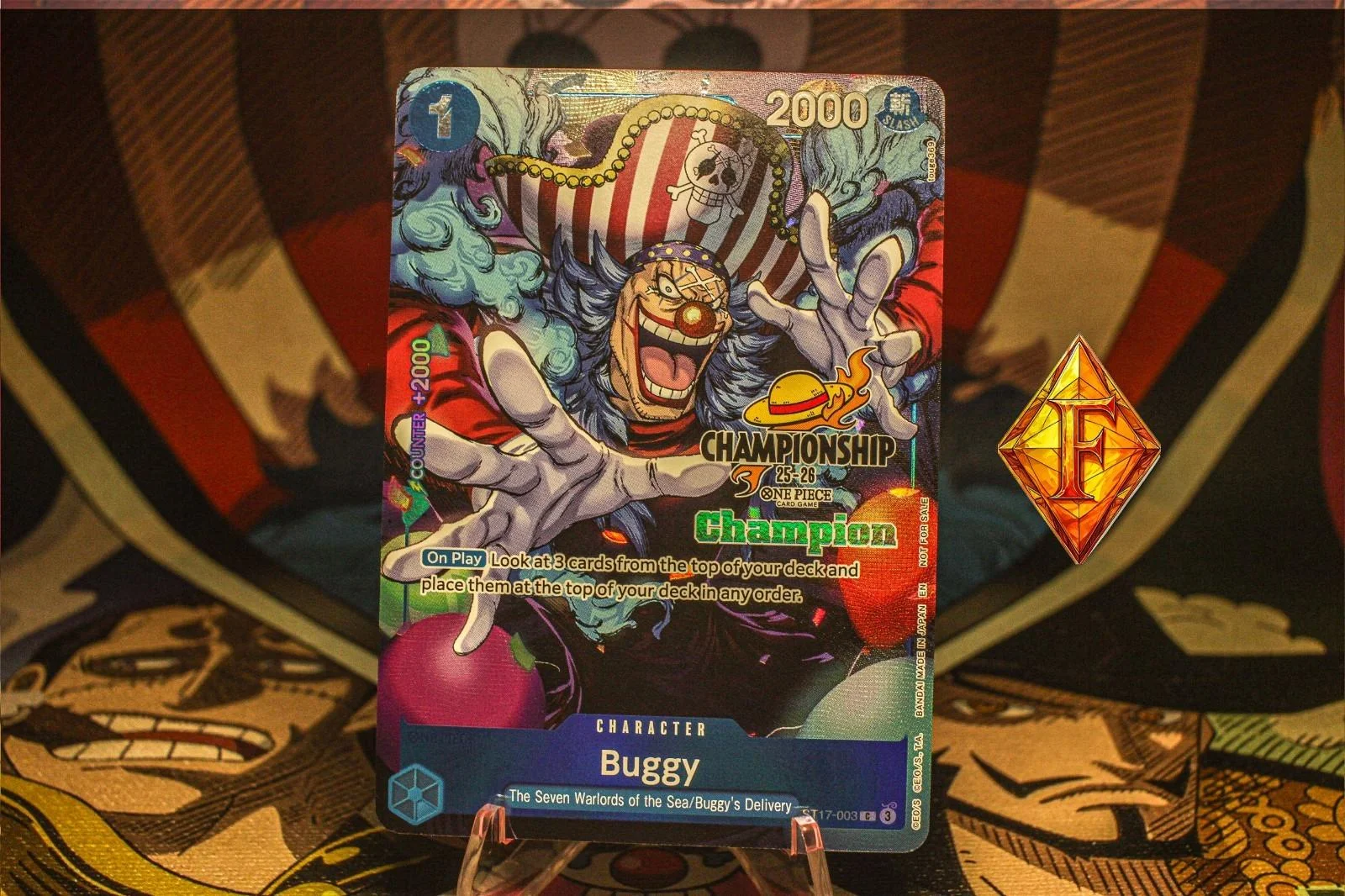 Buggy [Championship 25-26 Champion] — Starter Deck 17: Donquixote Donflamingo
