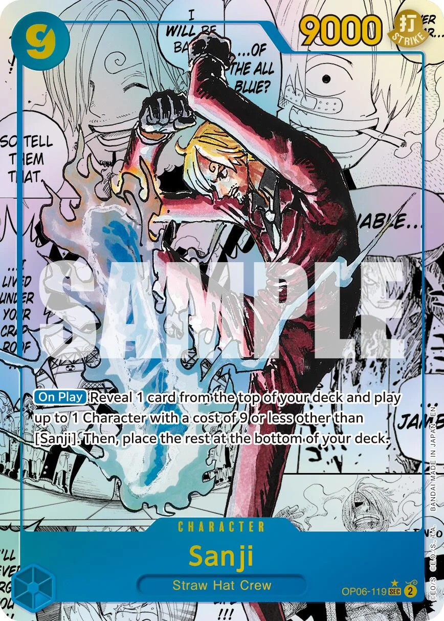 Sanji [Manga] — Wings of the Captain