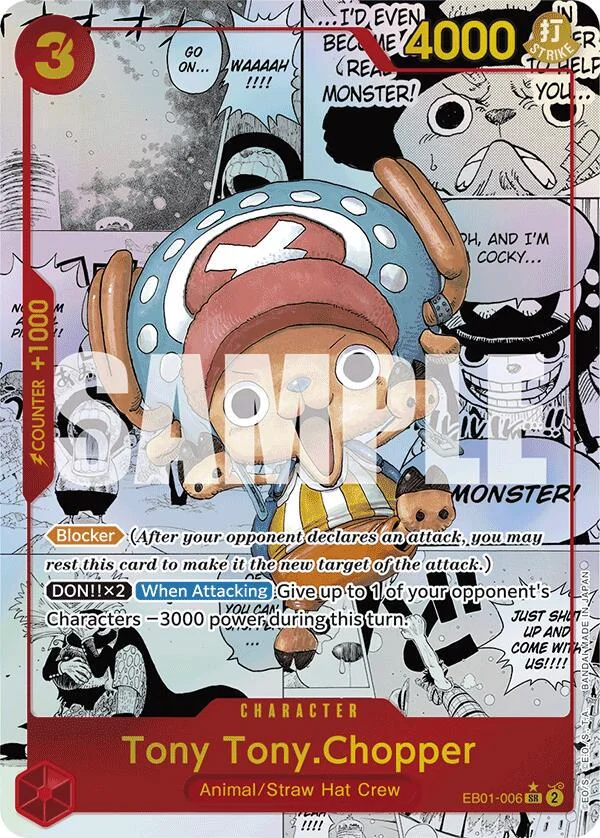 Tony Tony.Chopper [Manga PRB01] — Premium Booster