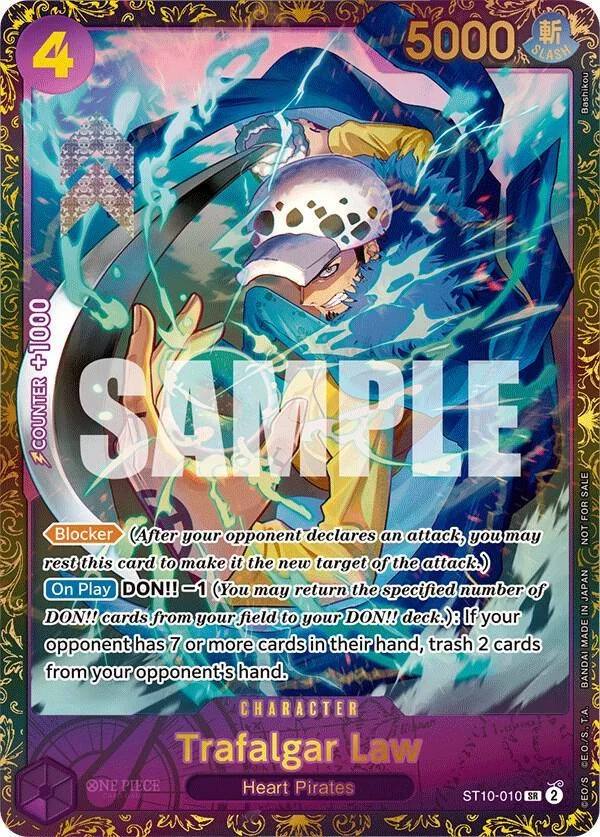 Trafalgar Law [Top 16] — Ultra Deck: The Three Captains