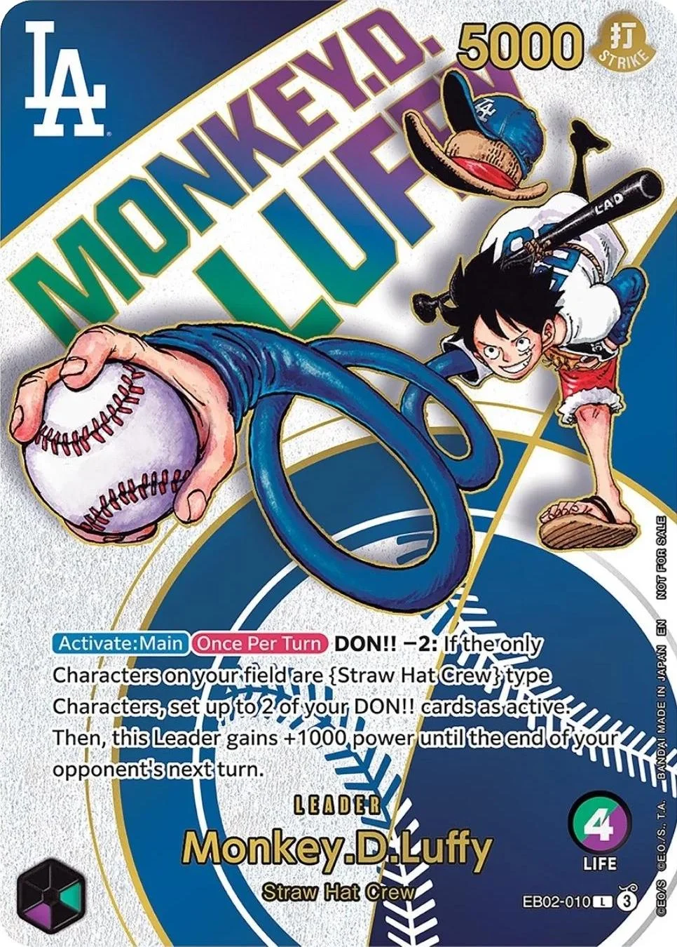 Monkey.D.Luffy Price - Azure Sea's Seven [Japanese] | Pack Magik