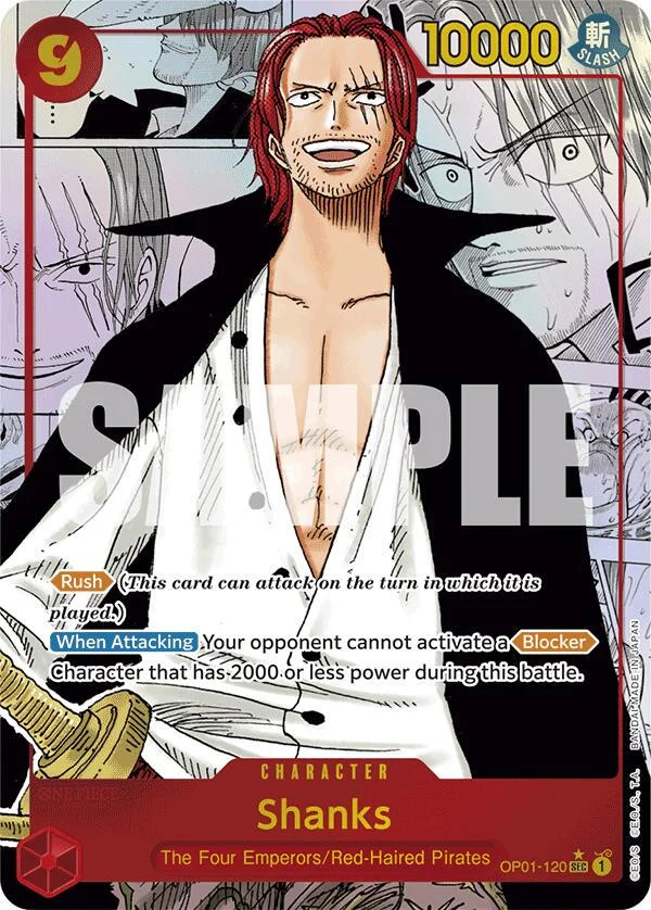 Shanks [Manga PRB01] — Premium Booster