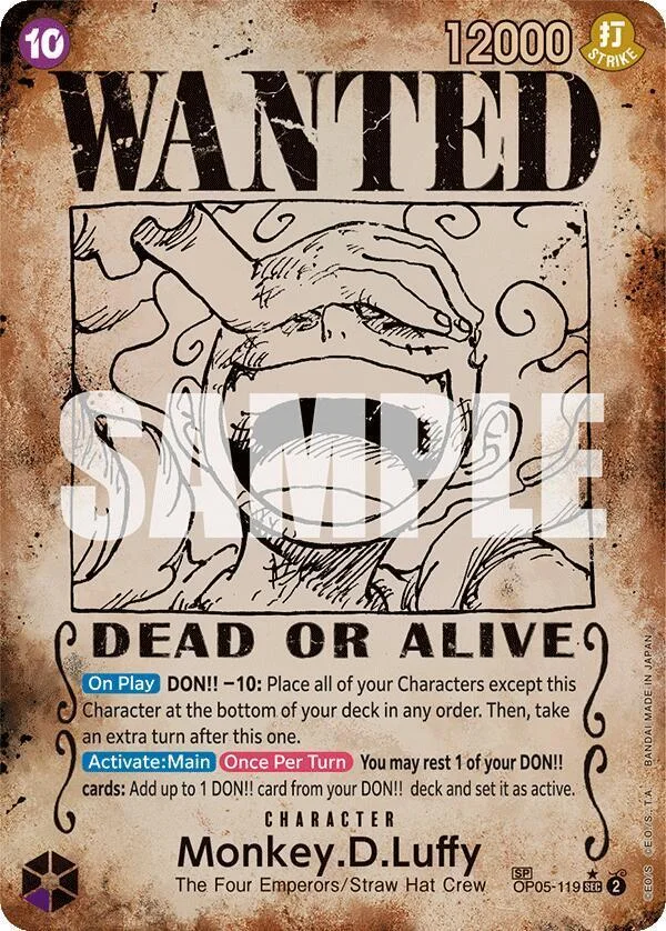 Monkey.D.Luffy [Wanted] — Promo