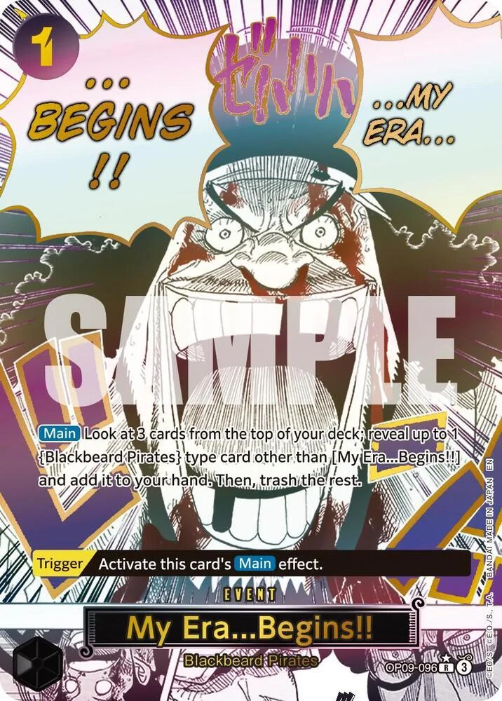 My Era...Begins!! [Alternate Art PRB-02] — Premium Booster 2
