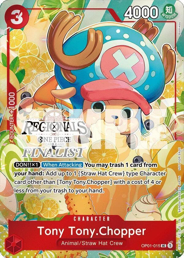 Tony Tony.Chopper [Offline Regionals Finalist] Price - Promo