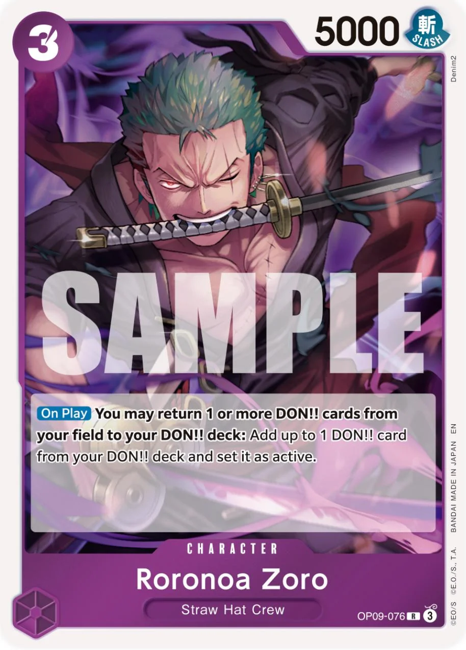 Roronoa Zoro [PRB-02] — Premium Booster 2