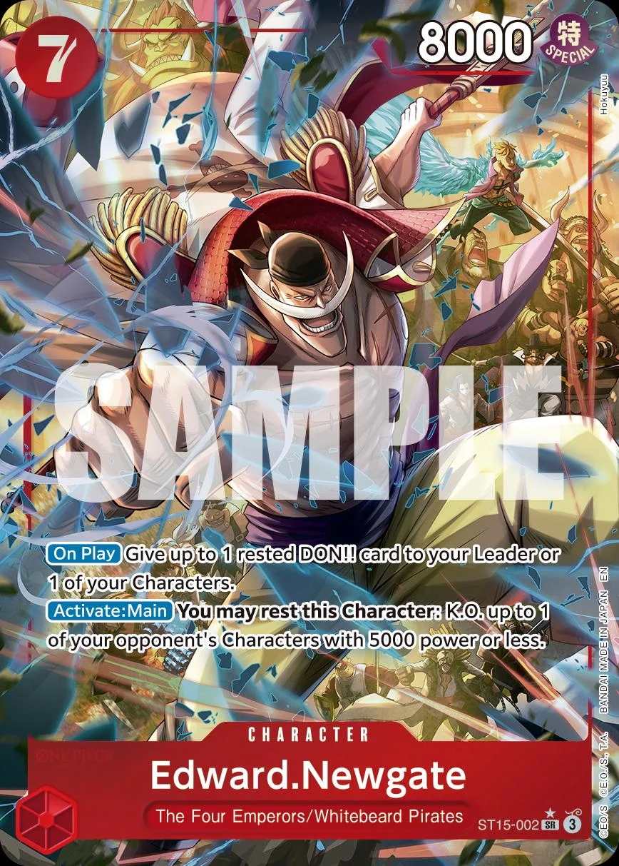 Edward Newgate [Alternate Art PRB02] — Premium Booster 2
