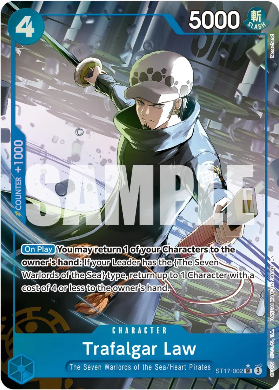 Trafalgar Law [Alternate Art PRB-02] — Premium Booster 2