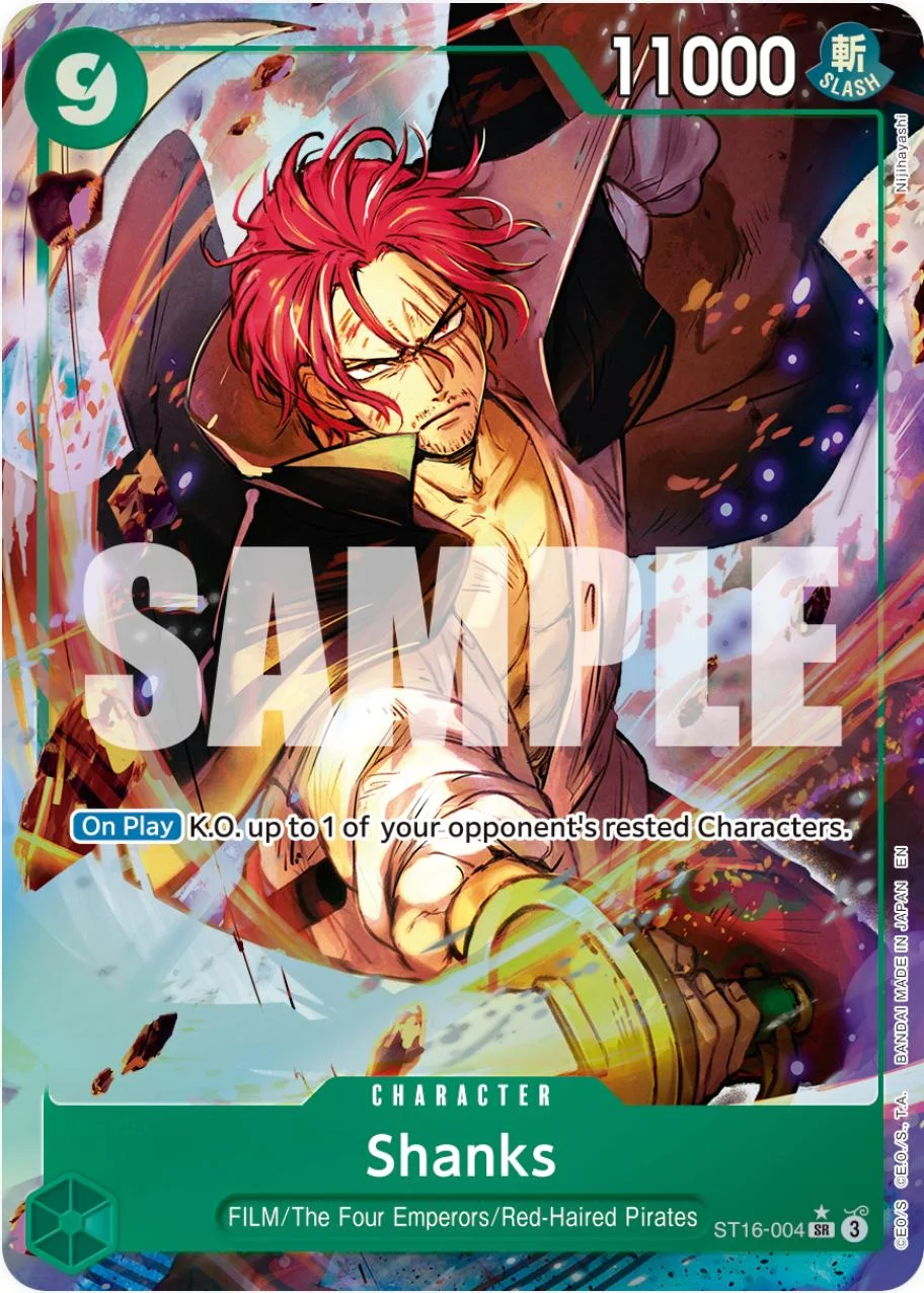 Shanks [Alternate Art PRB-02] — Premium Booster 2
