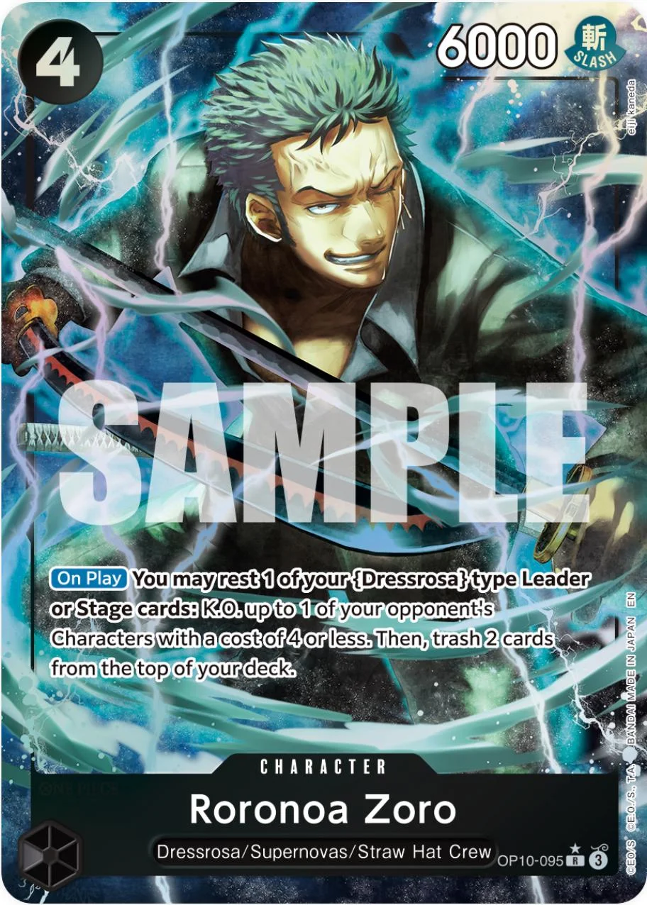 Roronoa Zoro [Alternate Art PRB-02] — Premium Booster 2
