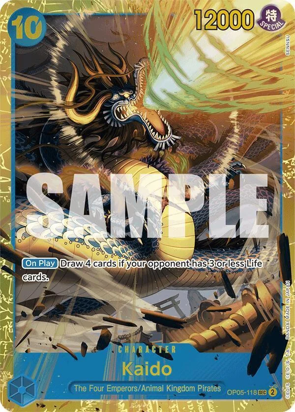 Kaido [PRB01] — Premium Booster