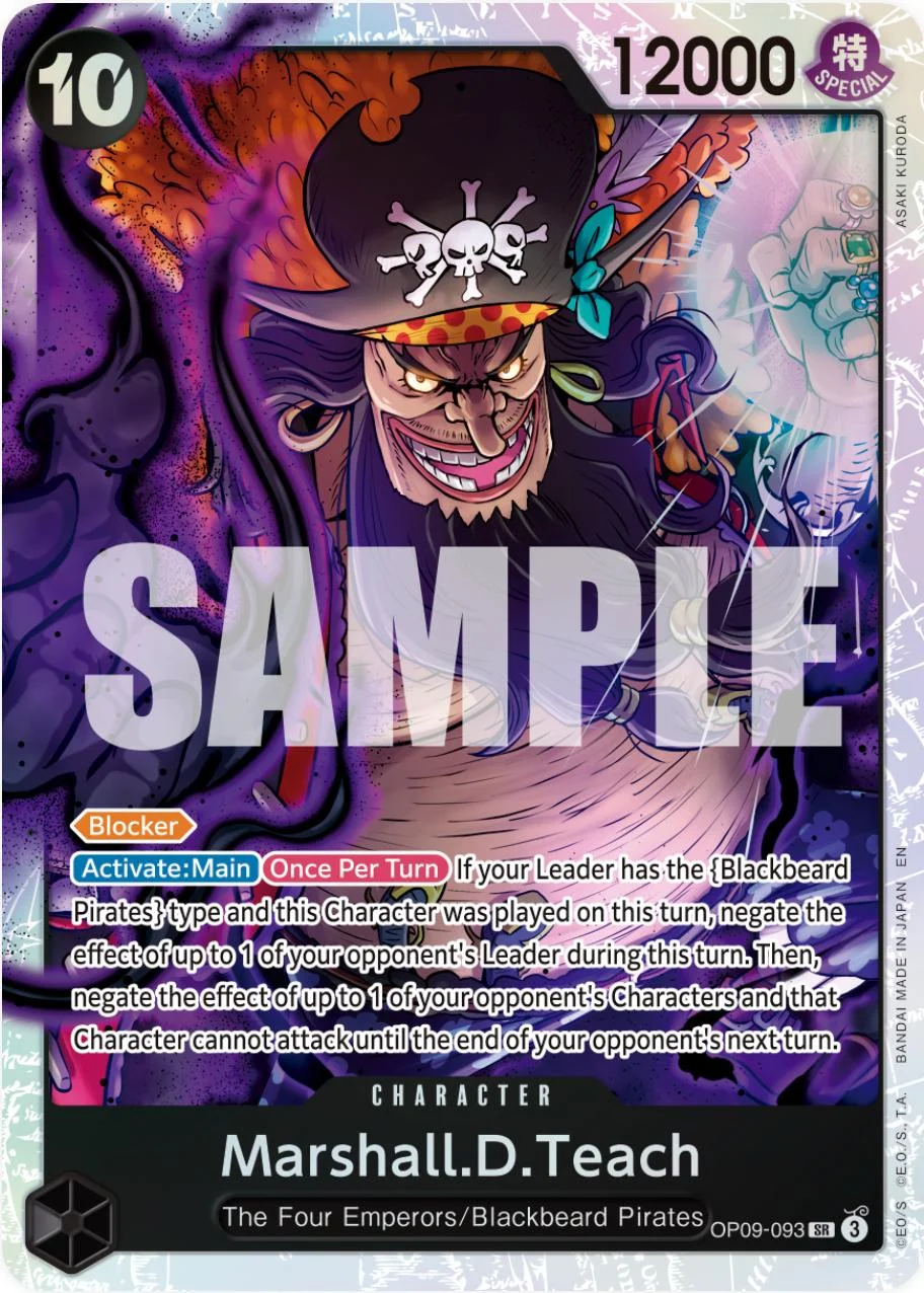 Marshall.D.Teach [PRB-02] — Premium Booster 2