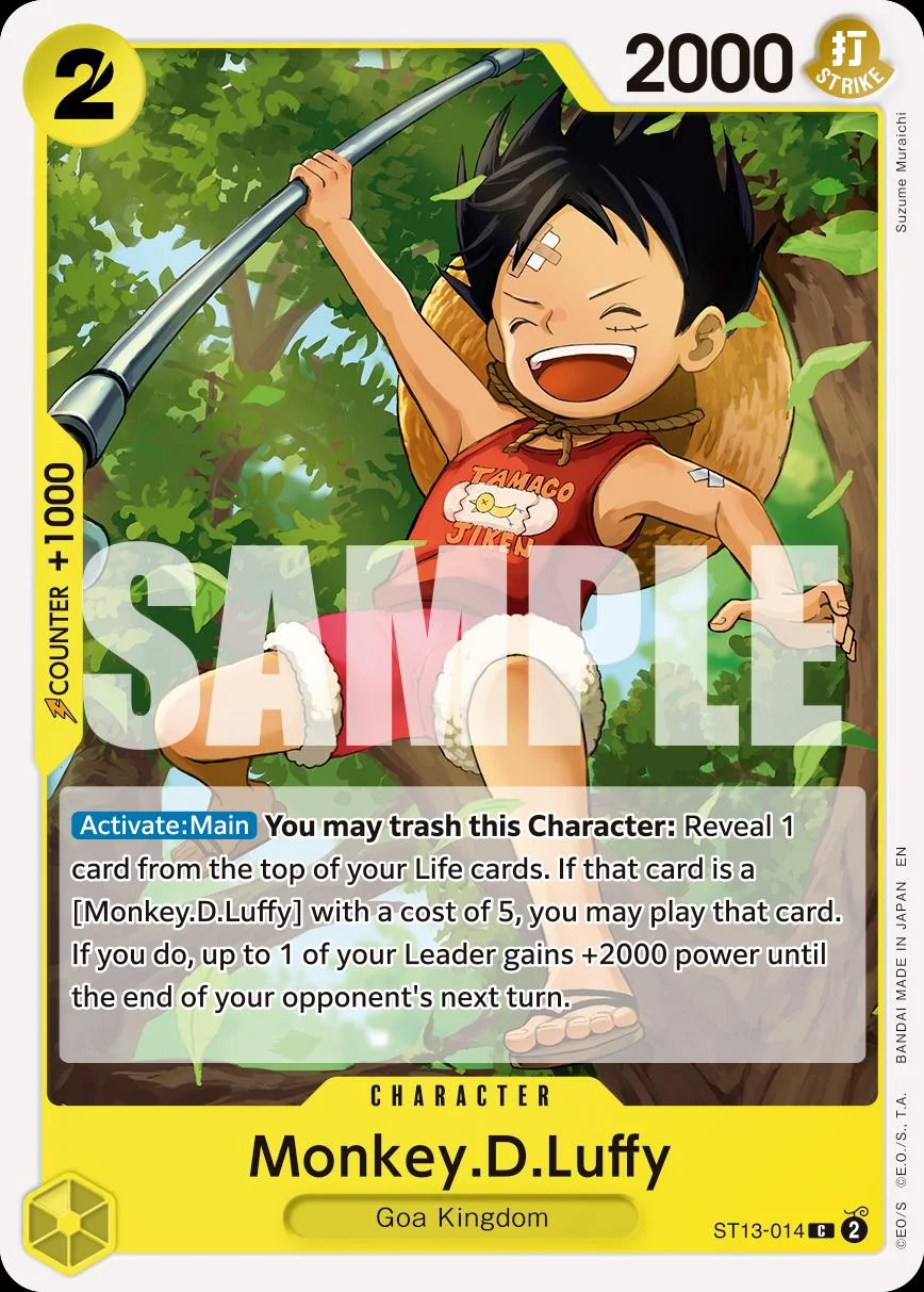 Monkey.D.Luffy [PRB-02] — Premium Booster 2