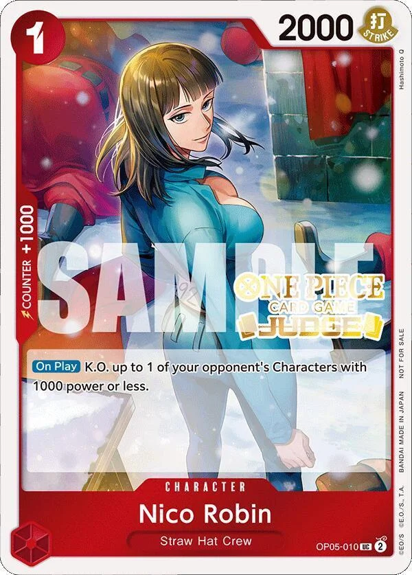 Nico Robin [Judge] — Promo