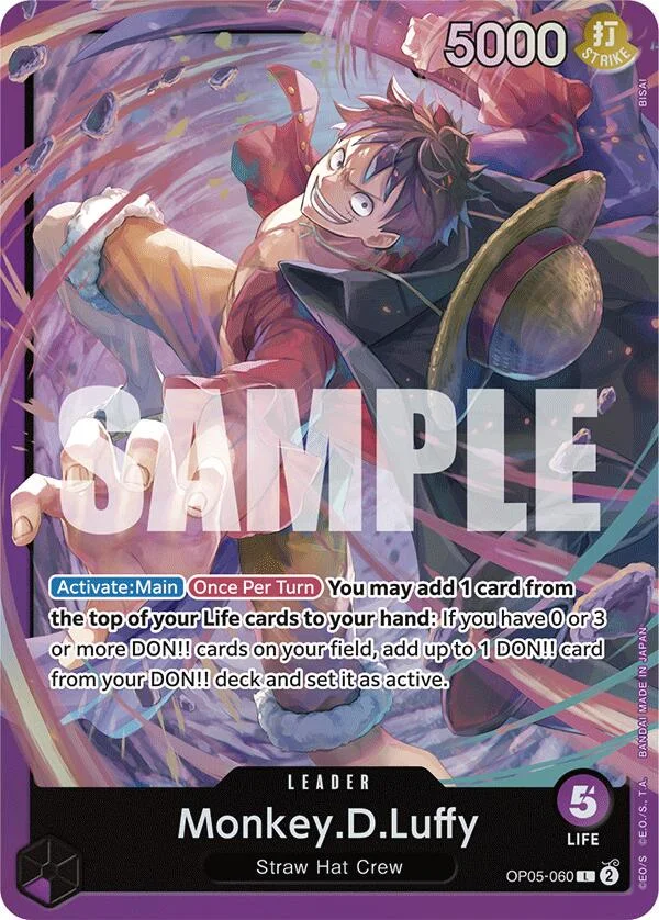 Monkey.D.Luffy [Purple] — Promo