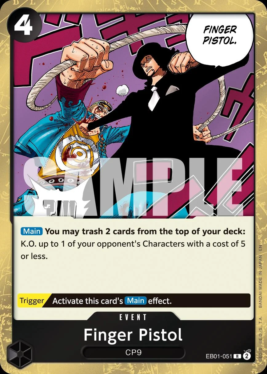 Finger Pistol [PRB-02] — Premium Booster 2