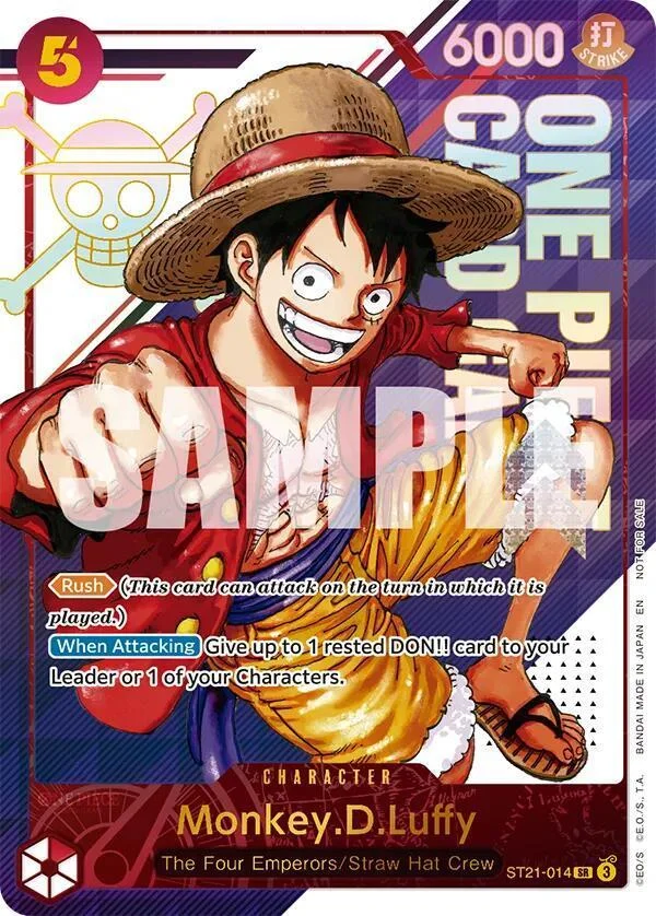 Monkey.D.Luffy [3rd Anniversary] — Promo