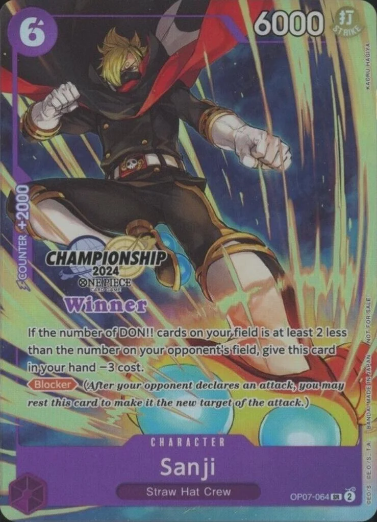 Sanji [Championship 2024 Winner] — Promo