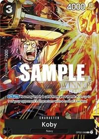 Koby [Winner] — One Piece English Promo